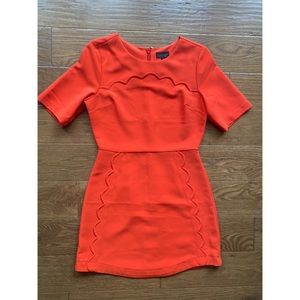 Top shop Mini Orange Dress